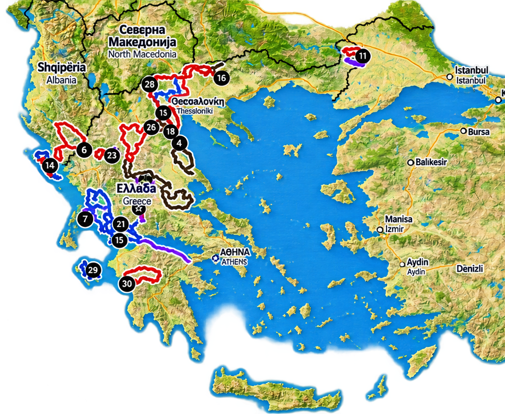Κάντε κλικ για να δείτε την Komoot Συλλογή